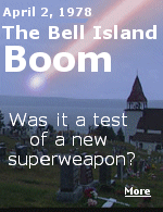 On April 2, 1978, there was a loud explosion on Bell Island which caused damage to some houses and the electrical house wiring in the surrounding area.